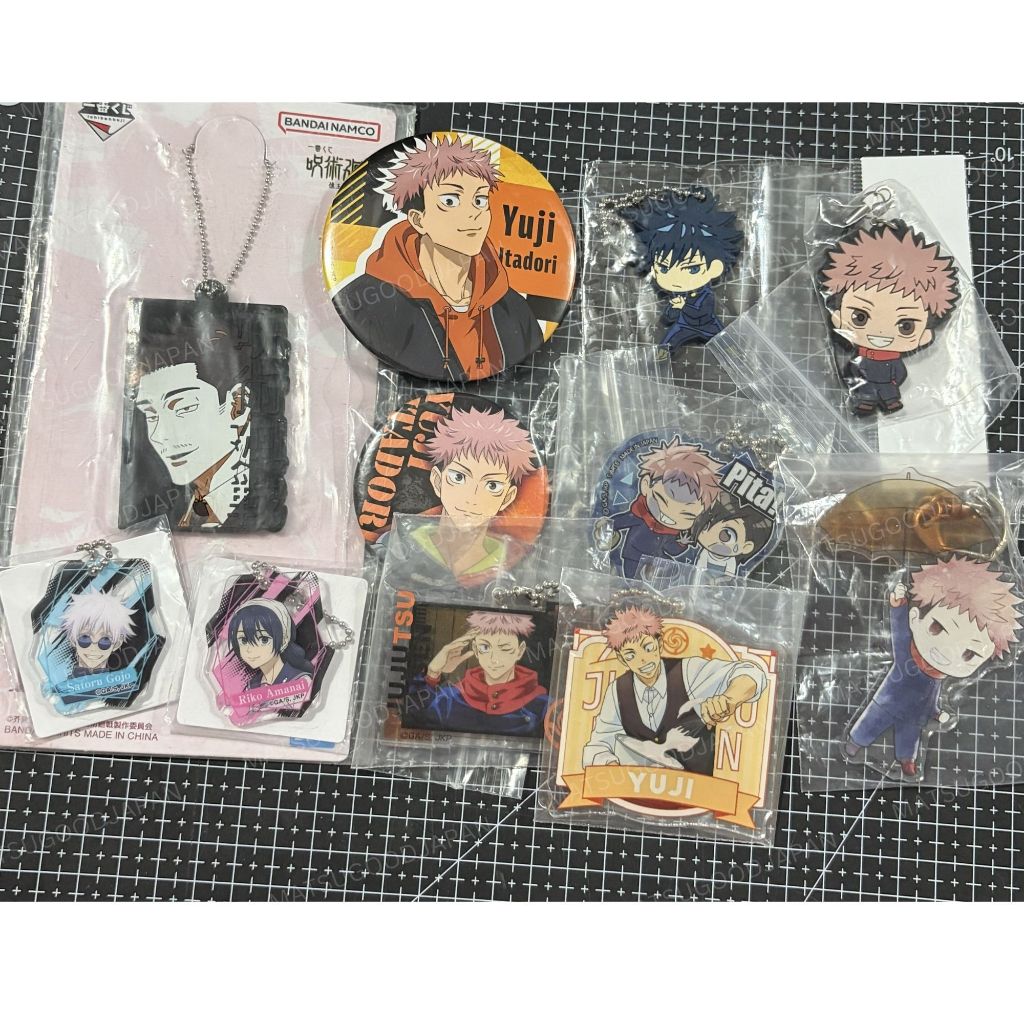 (พร้อมส่ง) พวงกุญแจของสะสม Jujutsu Kaisen