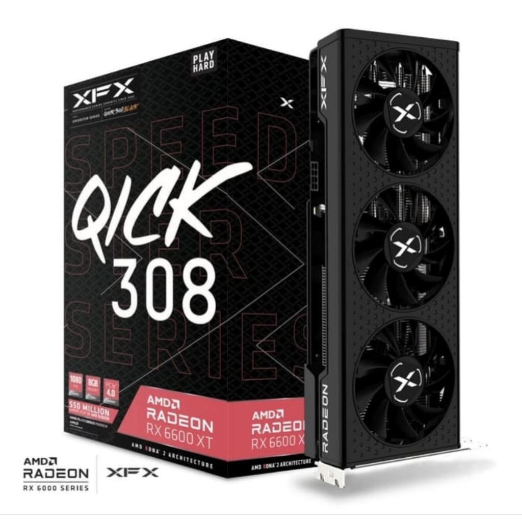 การ์ดจอ XFX QUICK 308 RX6600XT 8GB GDDR6
