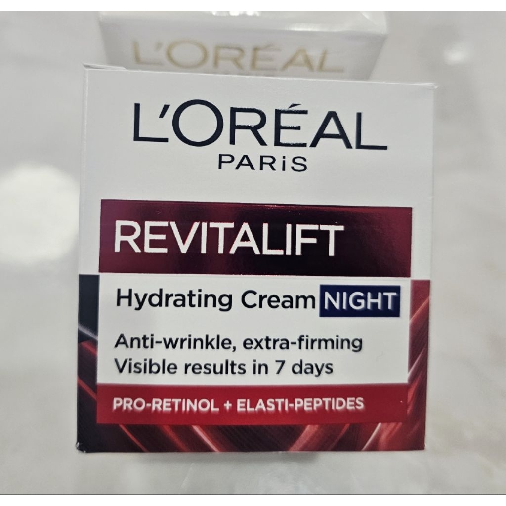 ของแท้ 💯 🌙🌙L'Oreal revitalift night cream ขนาด 50ml ช่วยลดเลือนริ้วรอยและกระชับผิว แพ็คเกจใหม่