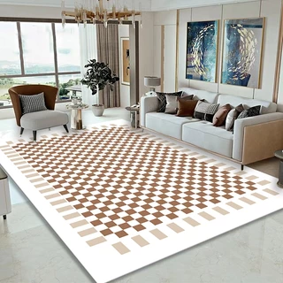 【ม้วนส่งทุกรายการ】✨✨✨ขนาด200*300cm Simple style พรมกำมะหยี่ 3D พรมปูพื้นห้องนั่งเล่น พรม3มิติ พรมปูห้องรับแขก พรมปูพื้น