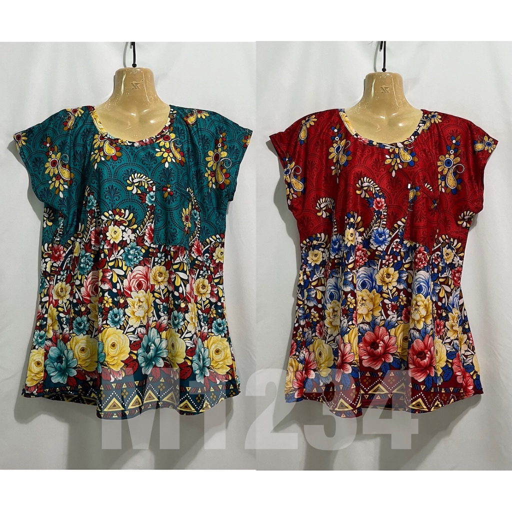 เสื้อนอน ผู้ใหญ่ ผ้านิ่มใส่สบาย มีหลายลายหลายสี