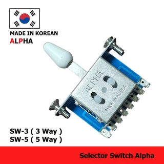 Alpha selector switch 3way or 5way สวิทช์กีตาร์ สวิต 3 ทาง สวิทช์ 5 ทาง