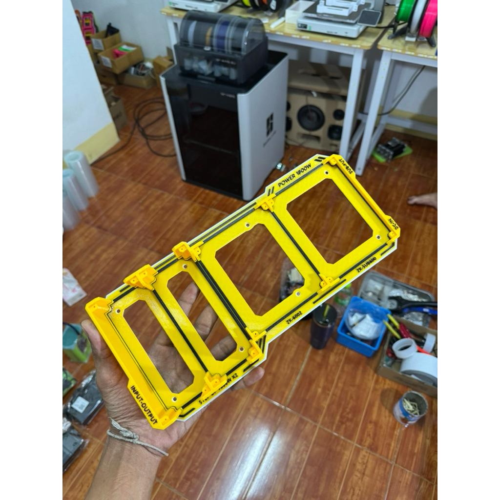 ฐานรองแอม 3D สเต็ปอัพ 1800w 1200W ได้ทั้ง2ตัว ZK SUB 600 SK ST21 GEM M60  ขับซับ6002