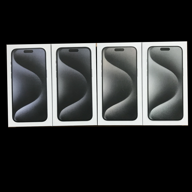 กล่องเปล่าสำหรับ iPhone 15 Pro Max 15Pro รุ่น US (สำหรับขายปลีก) จำนวน 1 ชิ้น