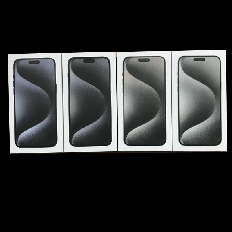 กล่องเปล่าสำหรับ iPhone 15 Pro Max 15Pro รุ่น US (สำหรับขายปลีก) จำนวน 1 ชิ้น