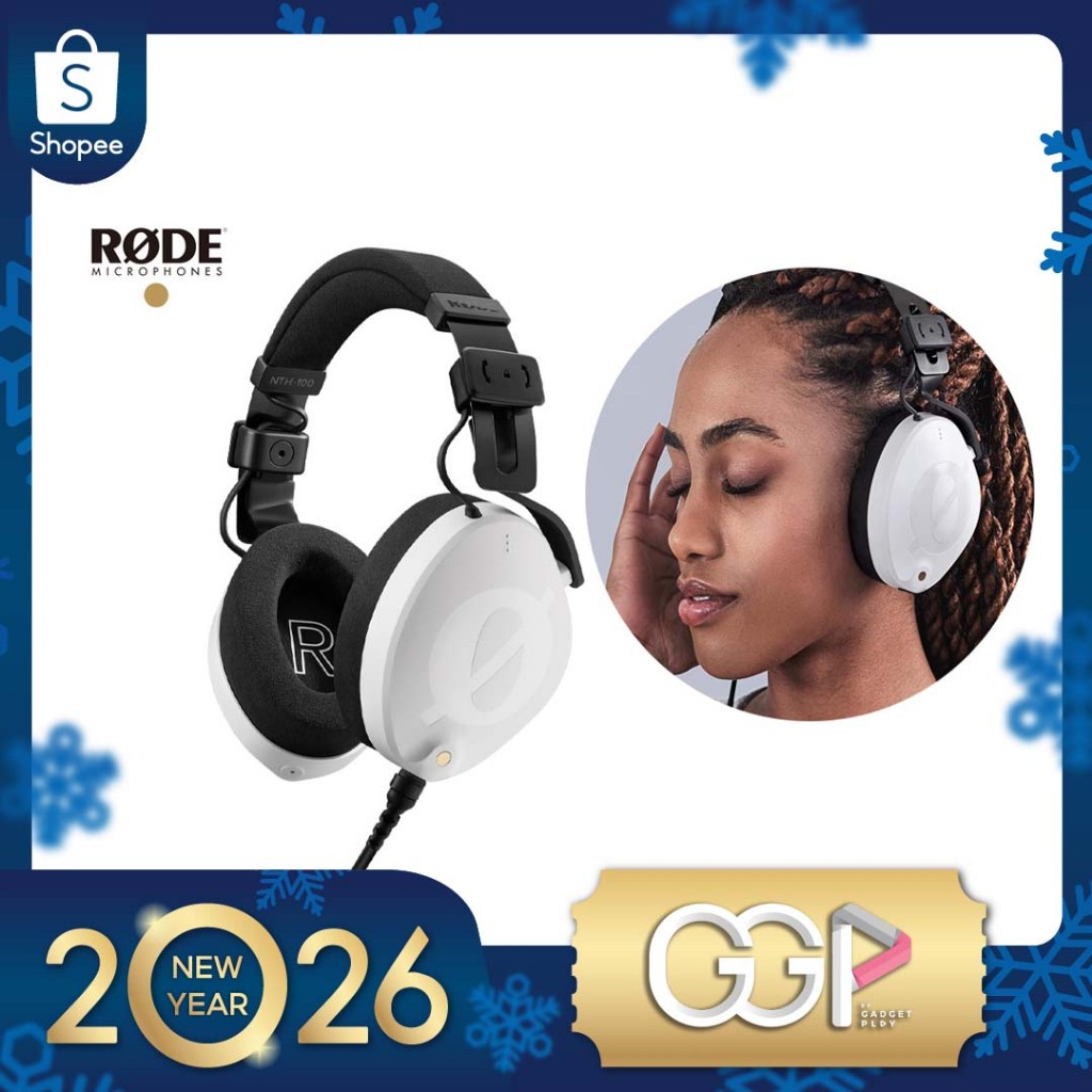 หูฟัง RODE (White Collection) NTH-100 Professional Headphones หูฟังมอนิเตอร์ ระดับมืออาชีพ [กรุงเทพฯ