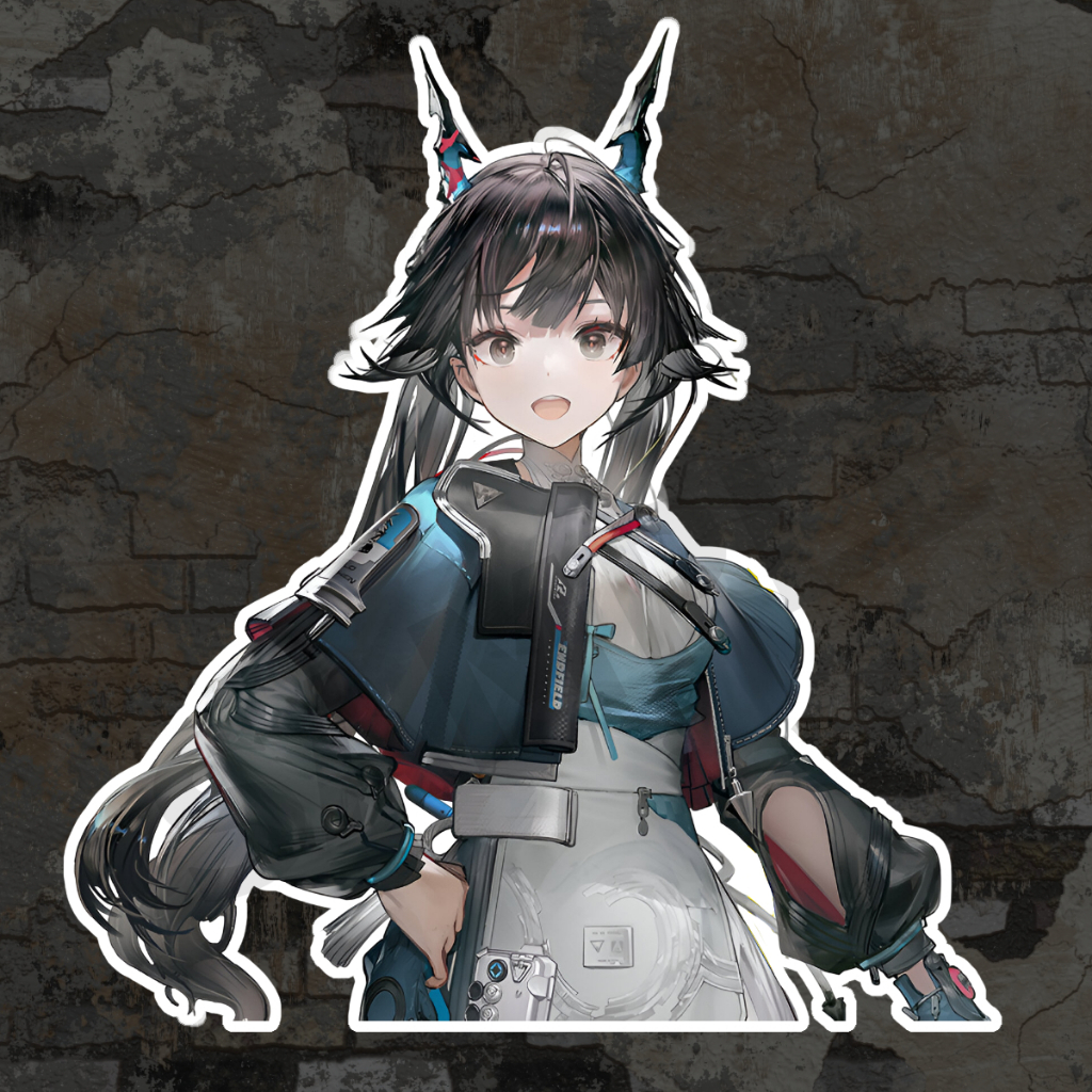 Chen Qianyu Arknights Endfield สติ๊กเกอร์ 2 แผ่น Endfield Chen Stickers