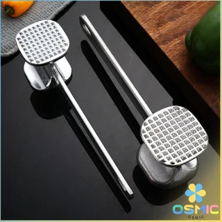 MIC ค้อนทุบเนื้อ เพิ่มความนุ่ม ค้อนทุบเนื้อสแตนเลส เกรด A meat hammer