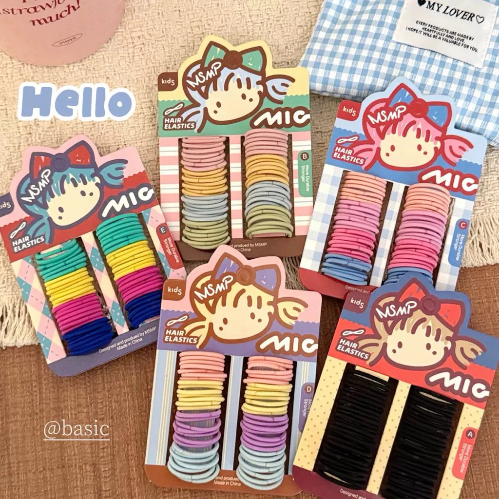 Cute 480 ยางรัดผม หนังยางเด็กวงเล็กสไตล์เกาหลี
