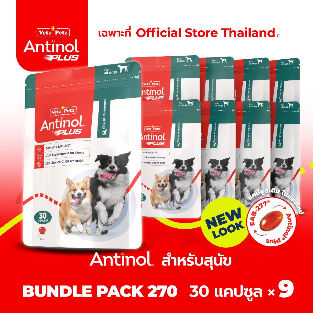[Official Store] แอนทินอล Antinol® EAB 277™ Bundle Pack 270 แคปซูล