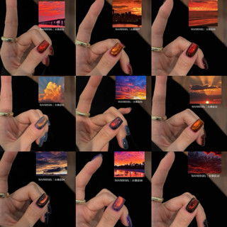 สีเจลลูกแก้ว Suuseegel Cat eye Flame clounds (แยกเบอร์)