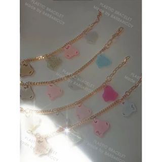 (พร้อมส่ง♻️) สร้อยข้อมือแฮนด์เมด PLASTIC BRACELET♻️