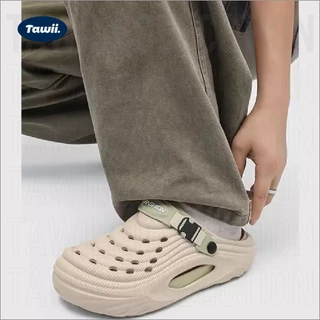 Tawii. Outdoor Slippers รองเท้าแตะ กันลื่น ระบายอากาศ ทนสึกหรอ