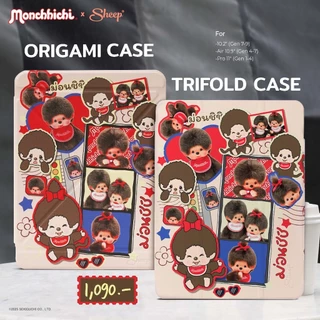 [Origami/Trifold Air4-6] เคสสำหรับไอแพด 10.9/11" Air4/Air5/Air6 2024 มีที่เก็บปากกาPencil2 เคสไม่ดันฟิล์มรวมลายลิขสิทธิ์