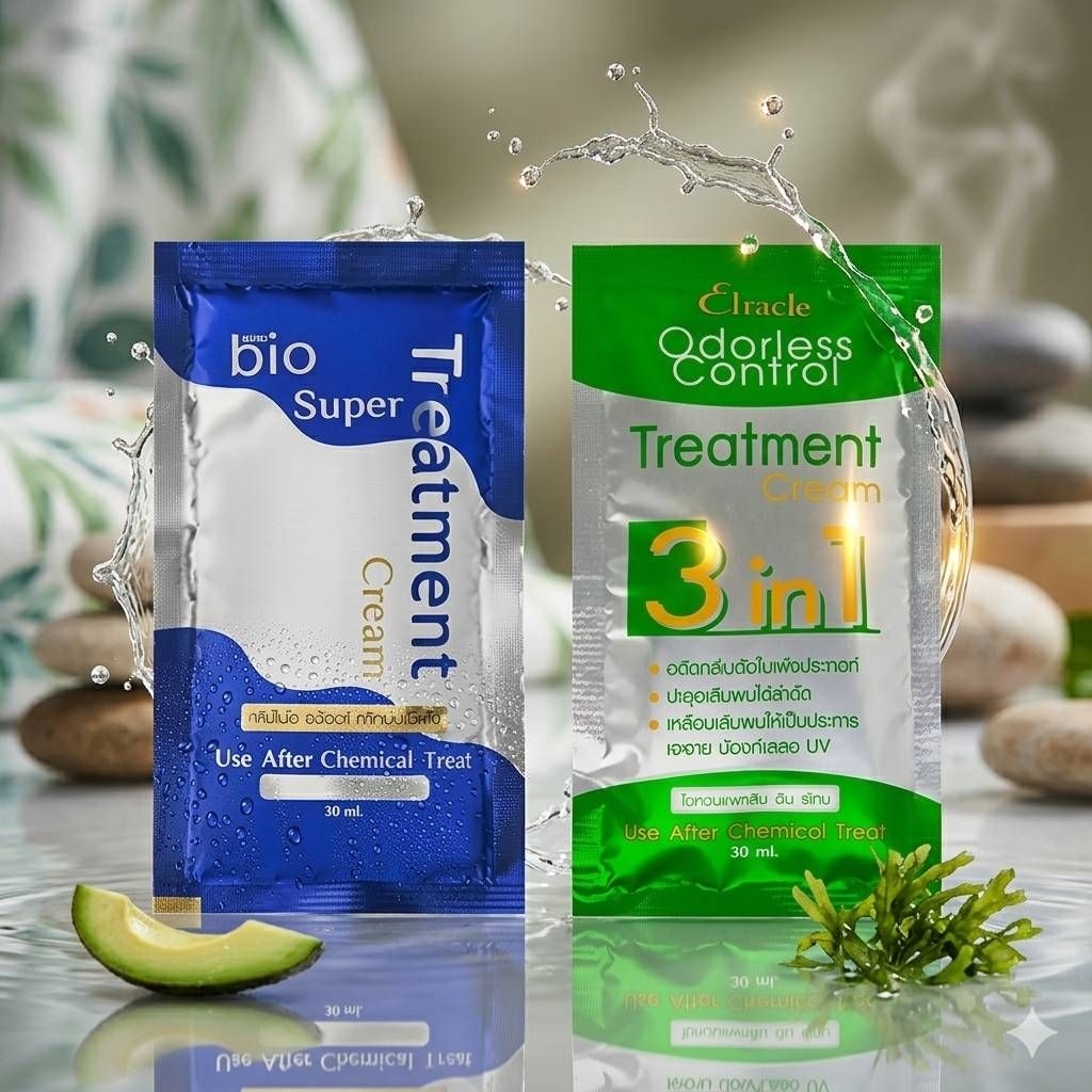 🔥1ซอง🔥Green Bio กรีนไบโอ ซุปเปอร์ ทรีทเม้นท์ บำรุงผม