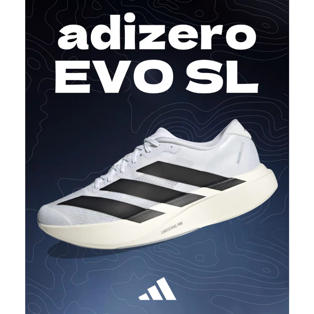 ⭐️𝐚𝐝𝐢𝐝𝐚𝐬 ADIZERO EVO SL ของใหม่ มือ1 แท้💯 EVO SL สะดวกสบาย รองเท้าสำหรับชายหญิง