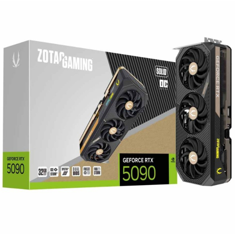 ZOTAC GAMING RTX5090 SOLID OC 32GB GDDR7