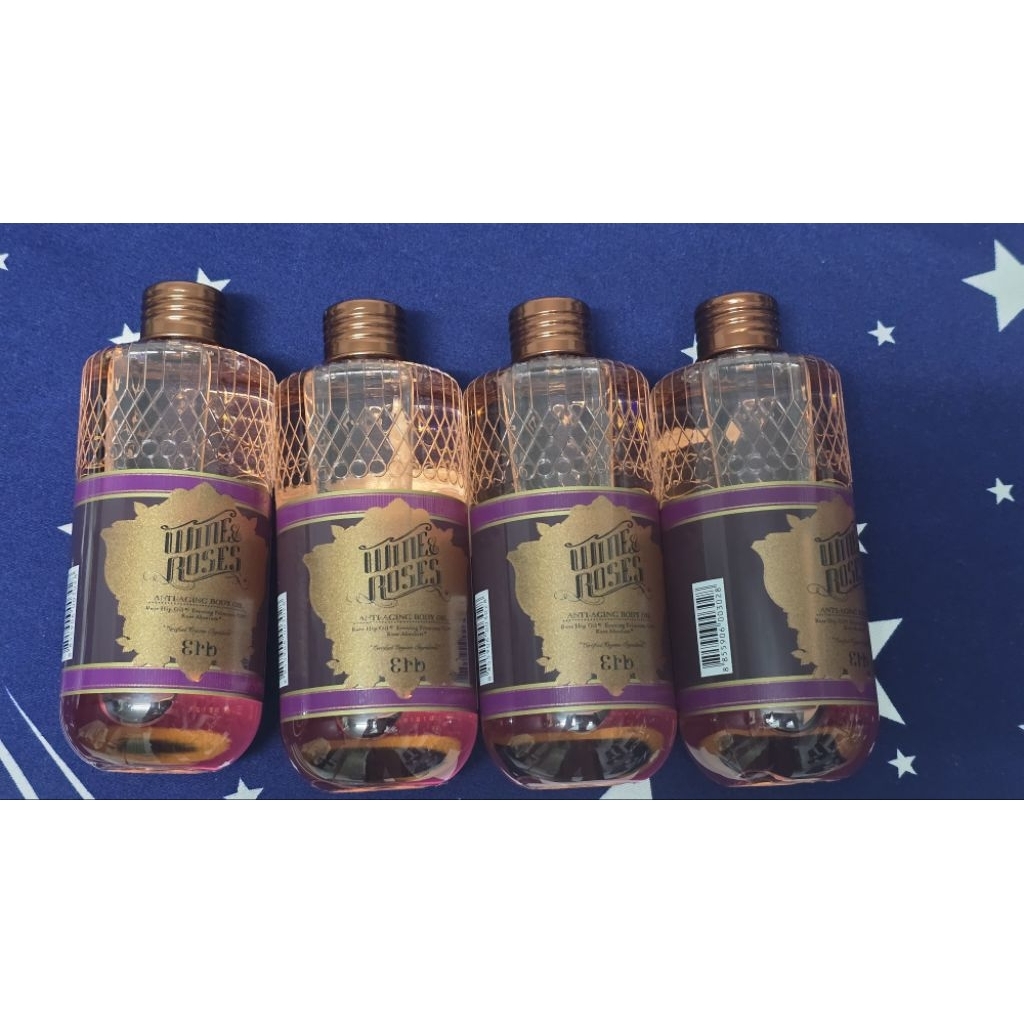Erb wine&roses body oil