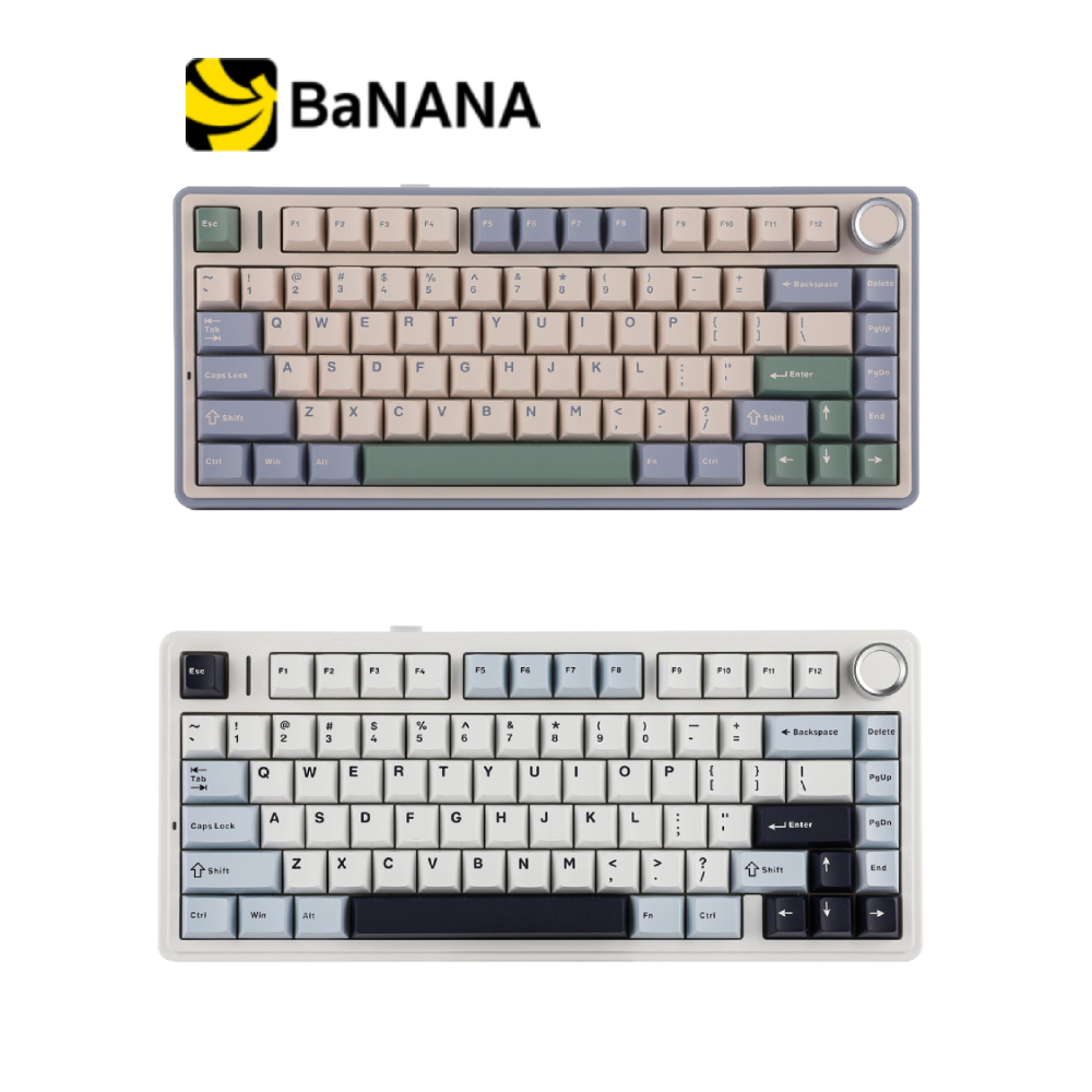 คีย์บอร์ดเกมมิ่ง AULA F75 GREEN SWITCH by Banana IT