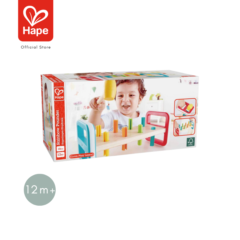 Hape - Rainbow Pounder โต๊ะดนตรีหรรษา 12M+ รูปที่ 8
