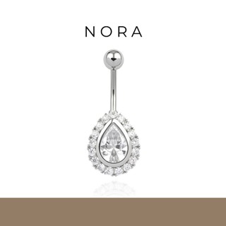 Jewelry แหวนสะดือ ปุ่มท้องแหวน สเตนเลส หยดน้ำ ใกล้ชิด เจาะสะ…