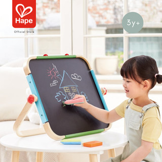 Hape Anywhere Art Studio – لوح رسم خشبي بوجهين | من 3 سنوات صورة 3