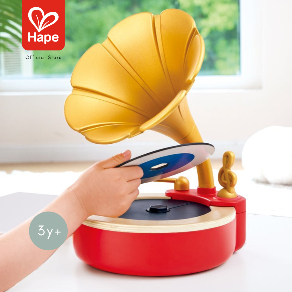 Tune Time Phonograph 蓄音機風レコードプレーヤー 3Y+ 画像3