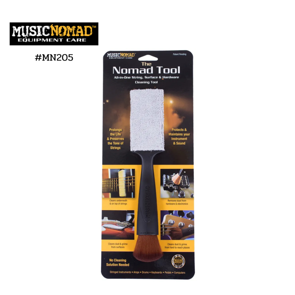 MUSICNOMAD CLEANING TOOL #MN205 – แปรงทำความสะอาดกีตาร์