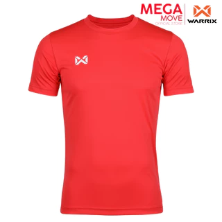 WARRIX เสื้อกีฬา สีพื้น คอกลม ผ้าไมโครเรียบ แขนสั้น FBA071 FBA571 WA-251FBACL01