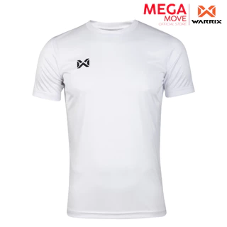 WARRIX เสื้อกีฬา สีพื้น คอกลม ผ้าไมโครเรียบ แขนสั้น FBA071 FBA571 WA-251FBACL01