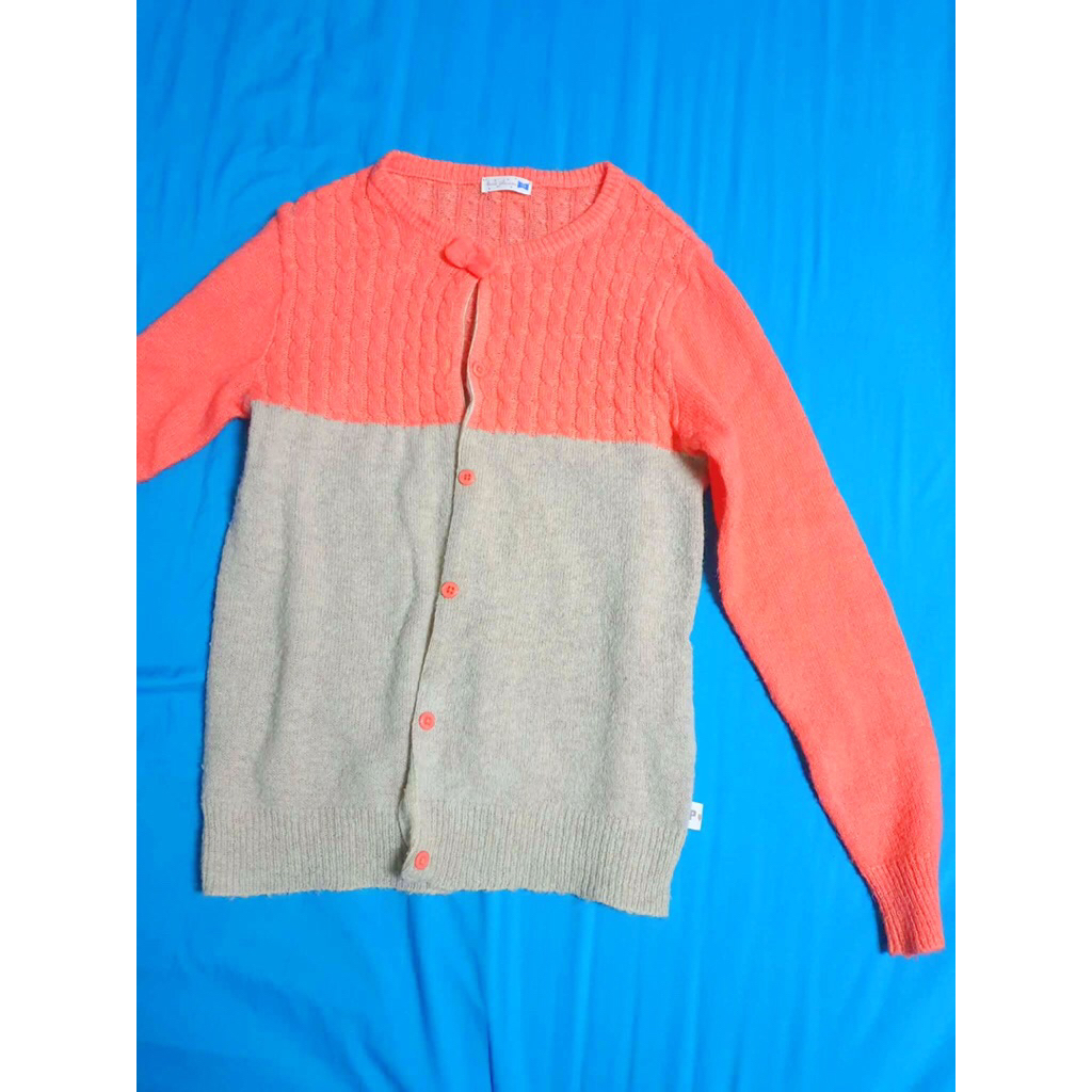 knit plamerสินค้าเป็นสินค้าจากตู้ญี่ปุ่น ขนาดอก 17x 23.5นิ้ว แขนยาว 21.5นิ้ว