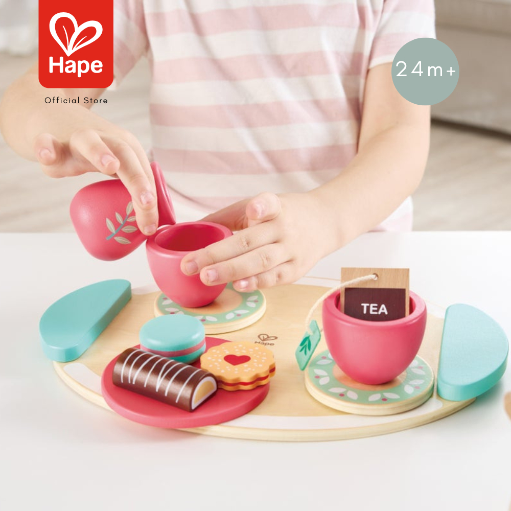 Hape 下午茶木质玩具套装 Tea Time Wooden Play Set 24M+ 图片 6