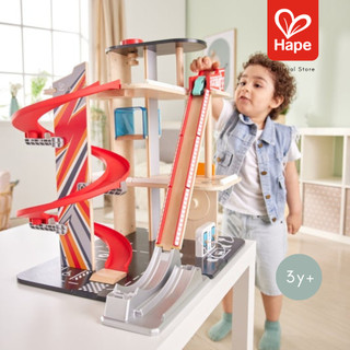 Hape - Gearhead Stunt Garage مرآب السيارات البهلوانية 3Y+ صورة 2