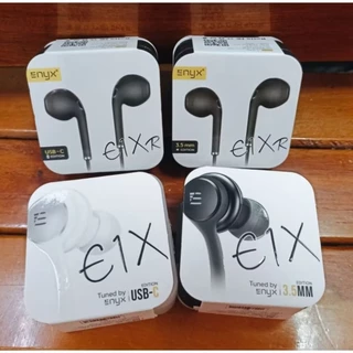 ENYX หูฟัง รุ่น E1X ,E1XR หูฟัง Earphone 3.5mm และ Type-C เสียงดี เบสแน่น ของแท้100% มีไมโครโฟน สายสนทนา ของแท้ 100%
