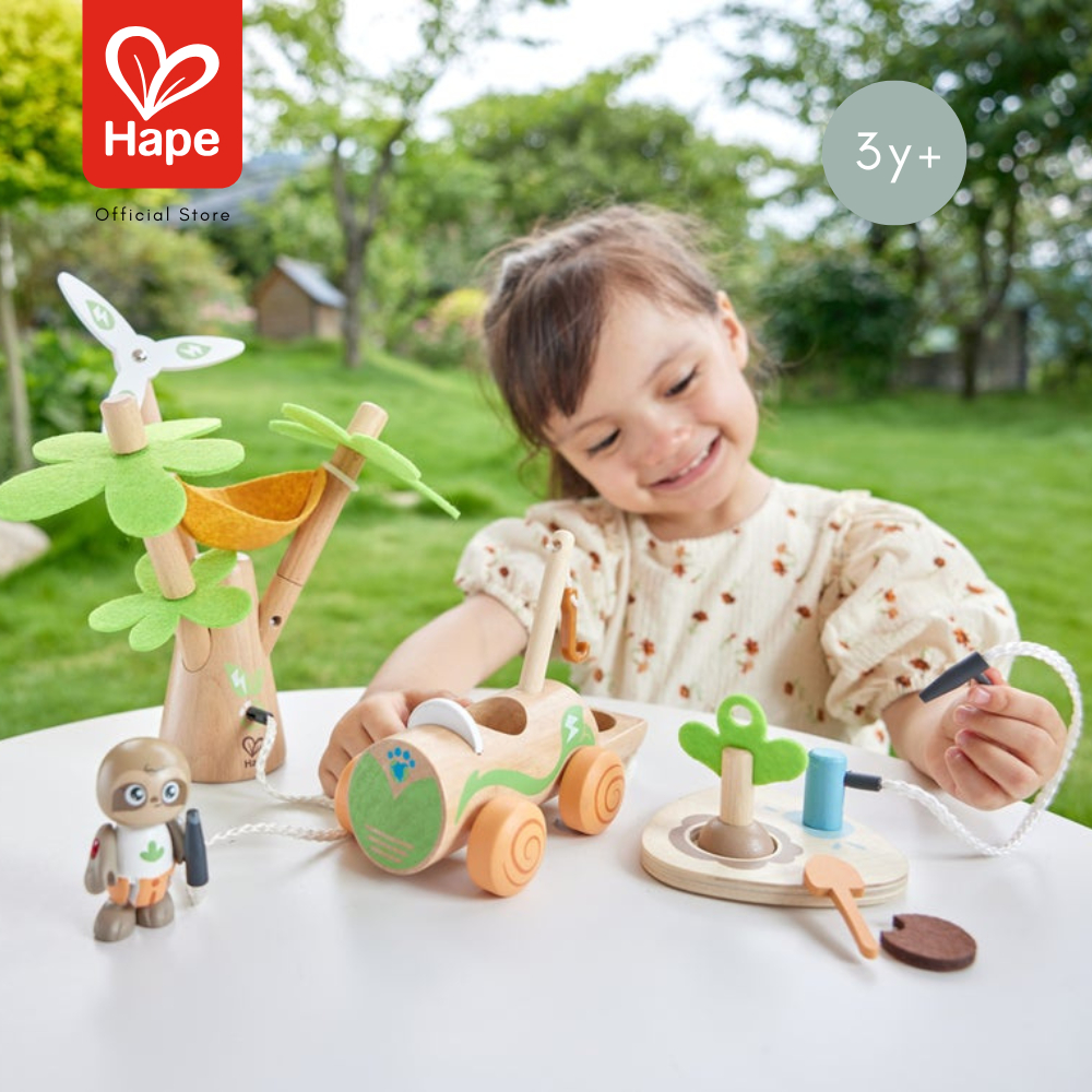 Hape 植樹カー Tree Planting E-car エコカー 3Y+ 画像2