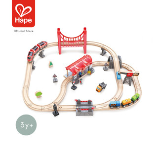 Hape - Busy City Rail Set        รถไฟในเมืองยุ่งเหยิง        3Y+ รูปที่ 7