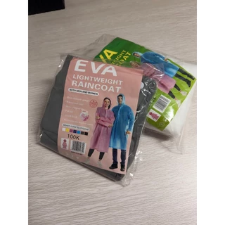 🔥พร้อมส่ง🔥เสื้อกันฝน เสื้อกันฝนผู้ใหญ่ เนื้อ EVA ติดกระดุมหน้า น้ำหนักเบา ใส่สบาย ชุดกันฝน Rain coats คุณภาพดี
