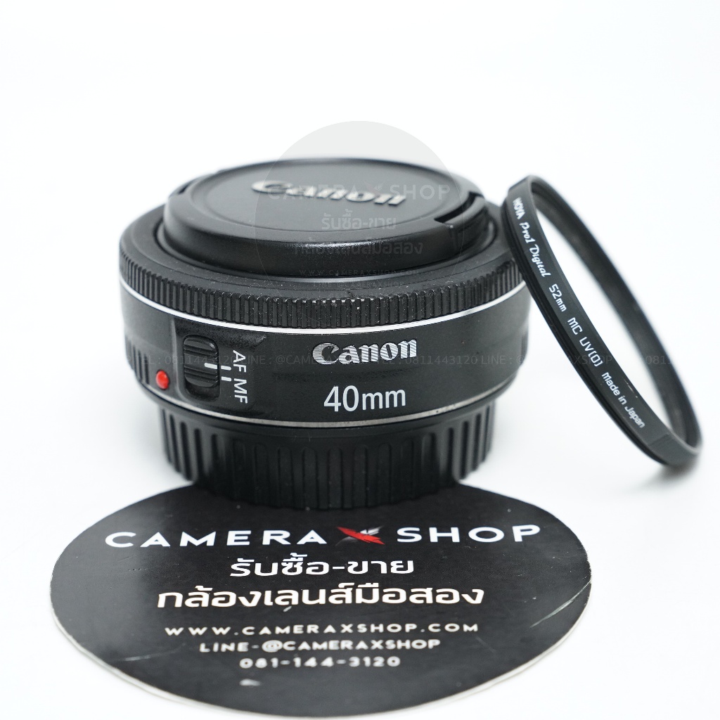 Canon EF-S 40 F2.8 STM อปกร.