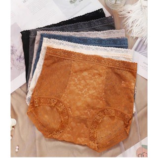 กางเกงชั้นในหญิง เอวกลาง ผ้ายืดอย่างดี ใส่สบาย (GC-606)