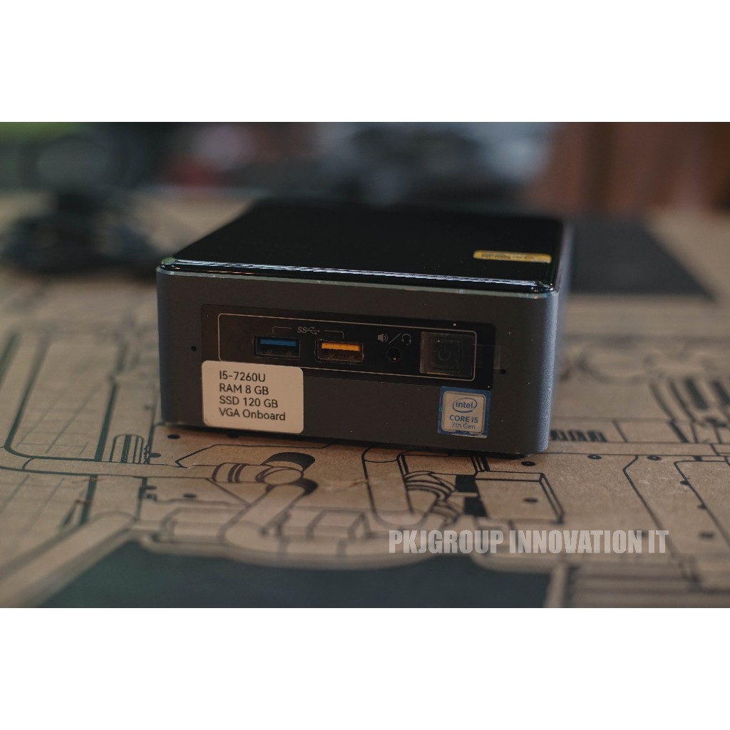 Mini PC มือสอง Intel NUC i5-7260u RAM 8 GB SSD 120 GB ทํางานเบาๆได้  ประกันร้าน 1 เดือน