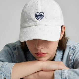 KEDS หมวก รุ่น KEDS LOVE CLUB COTTON CAP สีขาว ( KS26ACH01004 )