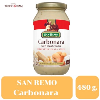 San Remo Pasta Sauce Carbonara   ซานรีโมคาร์โบนาร่า พาสต้าซอ…