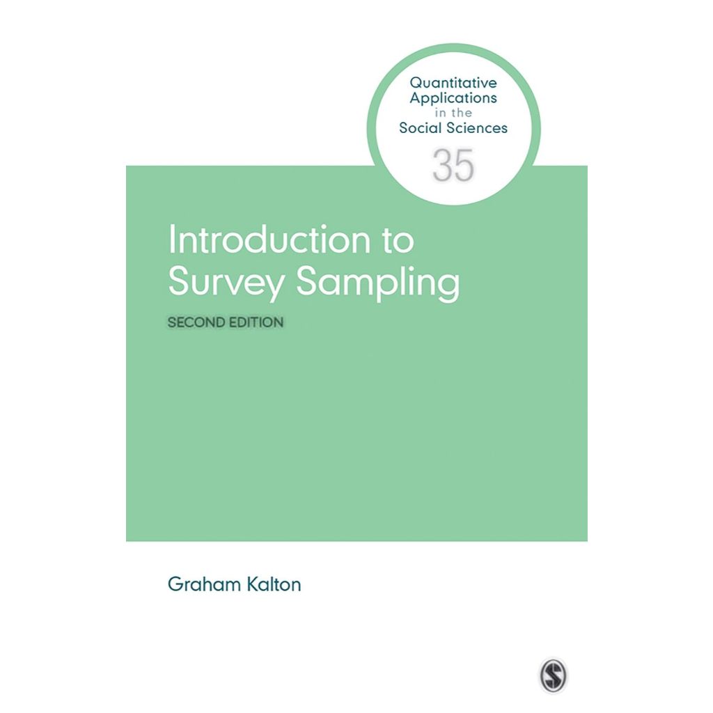 หนังสือ Introduction to Survey Sampling ed 2/2021