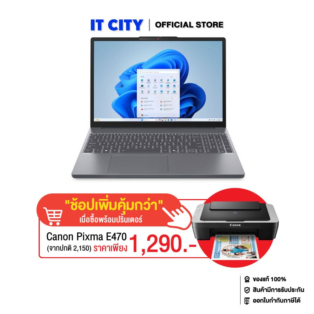 LENOVO IDP SLIM 3 15IRH10-83K100UYTA/i5-13420H/16GB/512GB/15.3"/W11/Office2024+365/2Y On-Site CO6-01