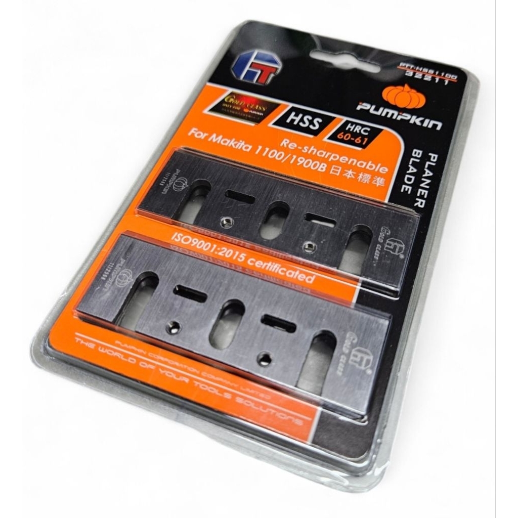 PUMPKIN 32211 ใบมีดกบไฟฟ้า PTT-HSS1100 ผลิตจากเหล็กไฮสปีด