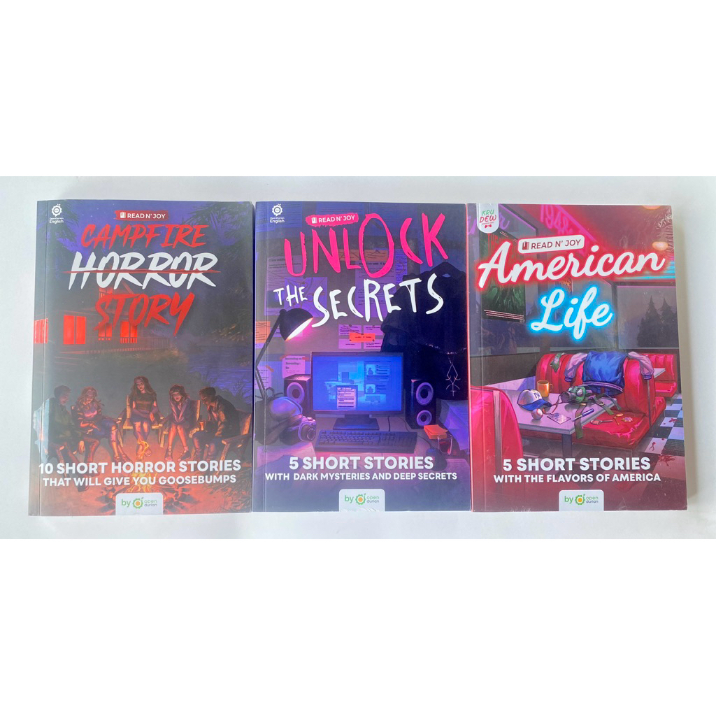 ชุดหนังสือ: Read N' Joy (Campfire Horror Story, Unlock the Secrets, American Life)