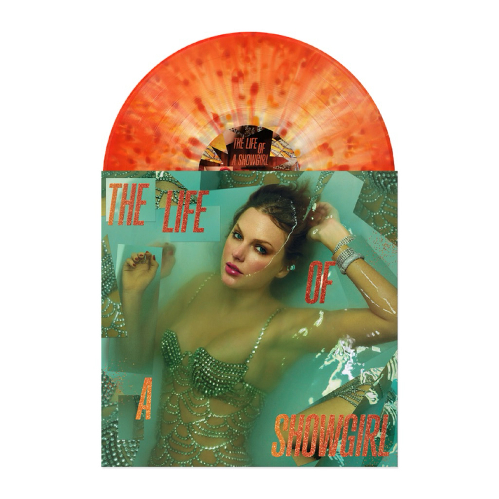 [พร้อมส่ง](มีตำหนิ)Taylor Swift - The Life Of A Showgirl [holiday vinyl collection]