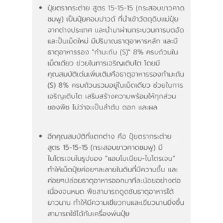 ปุ๋ยเคมี 15-15-15 กระต่าย 1 กิโลกรัม