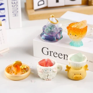 M&G LIFE x Thingswoo Twelve Constellations Crystal Blind Box ของตกแต่งตั้งโต๊ะคริสตัลแบบสุ่ม