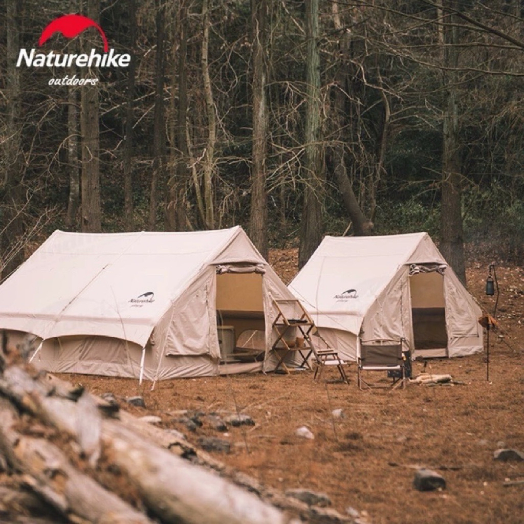 Naturehike Air 6.3 - 12.0 รุ่น Inflatable Air Cotton Technical Tent มีให้เลือกหลายขนาด 1 - 2 room